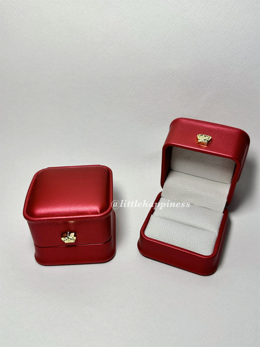 Caja Roja para Anillo
