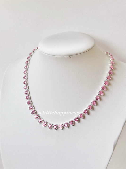 Collar Princesa Rosa