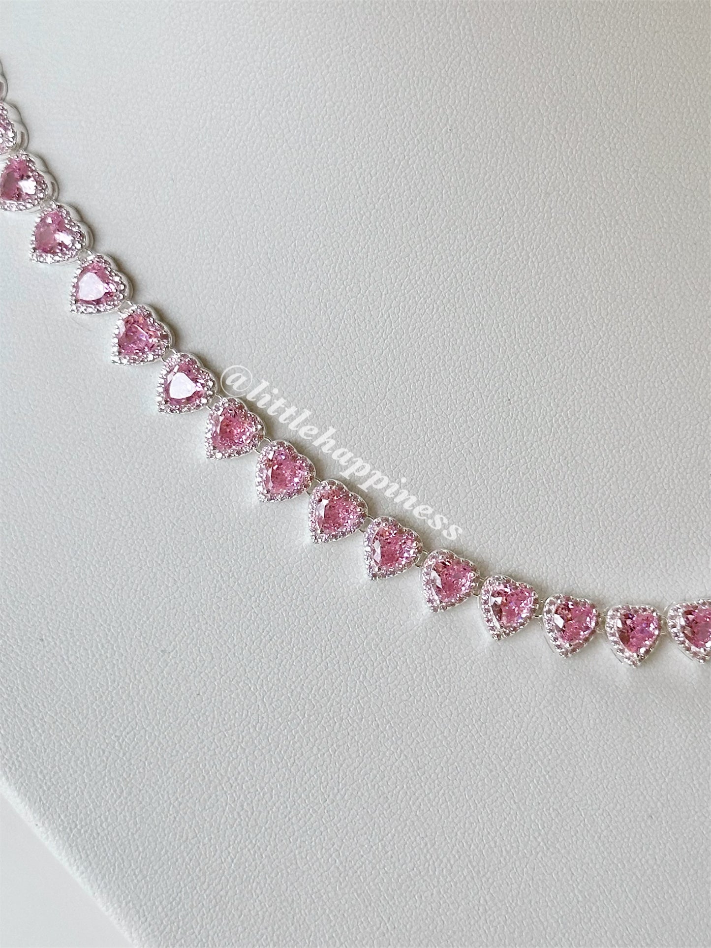 Collar Princesa Rosa