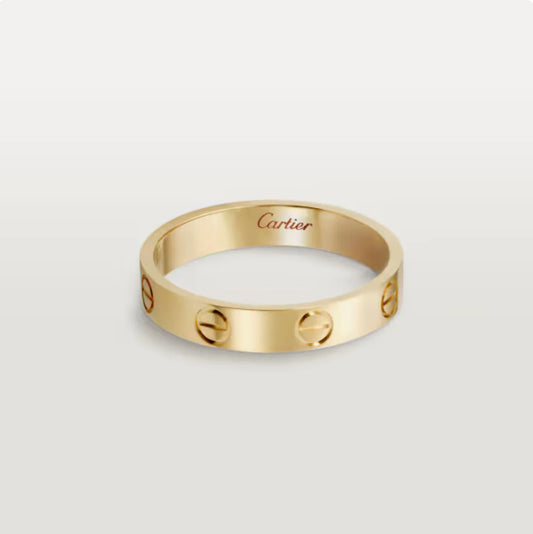 Anillo Love Cartier Dorado