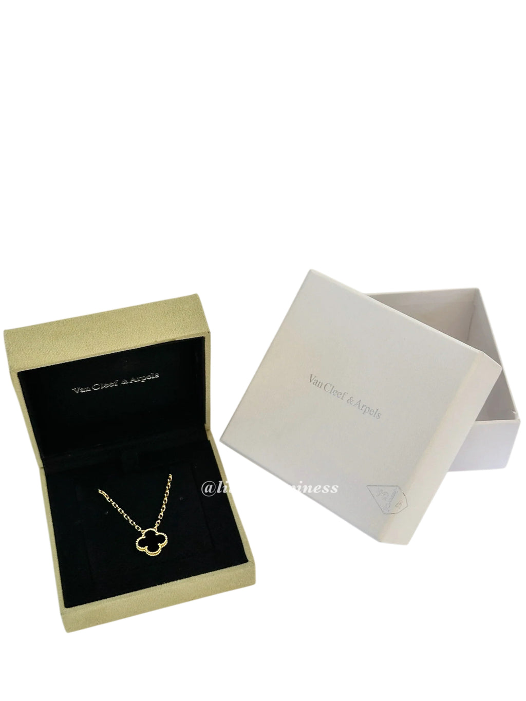 Caja Para Collar y Aretes Van Cleef