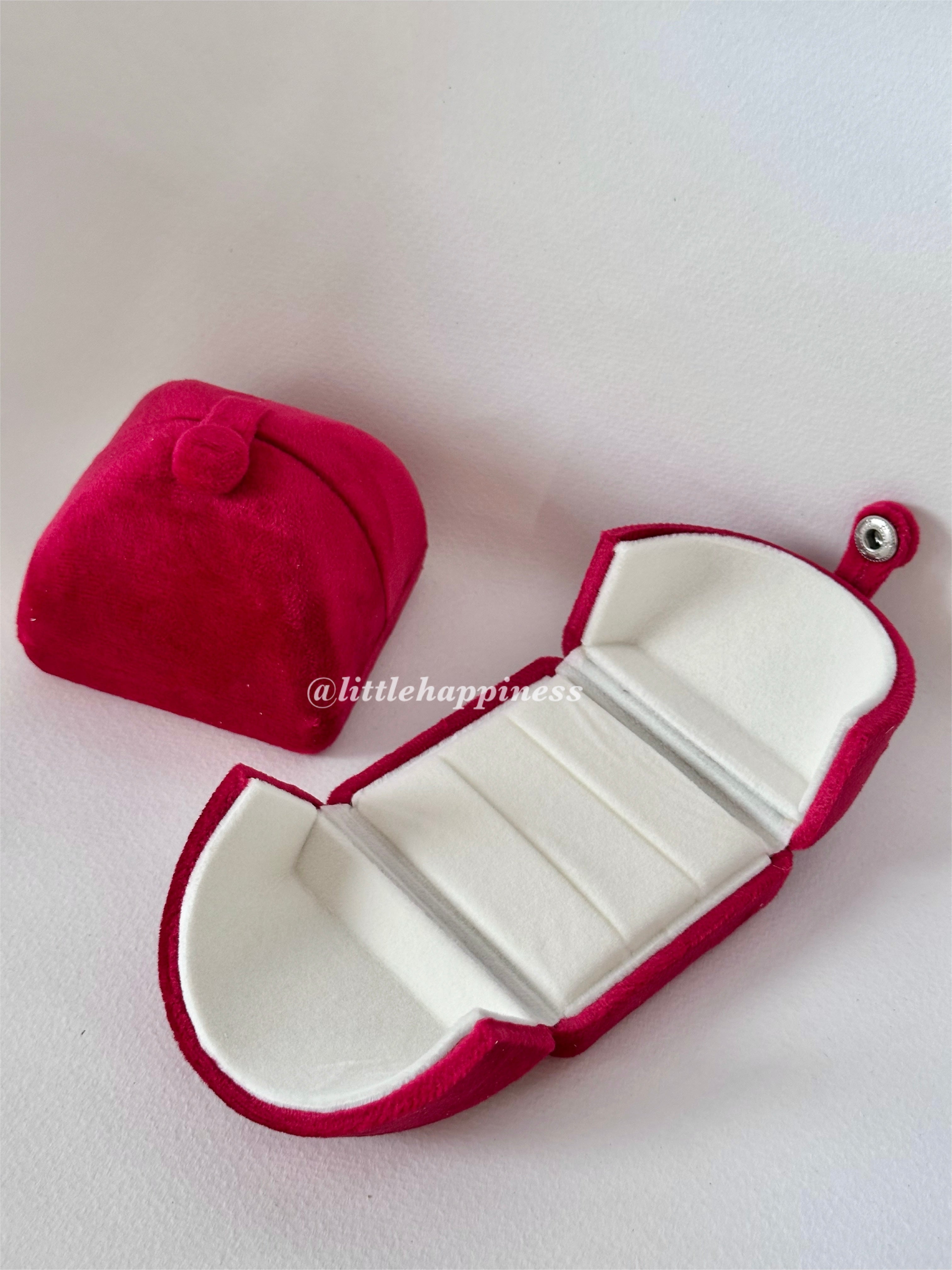Caja Roja para Trío de Boda