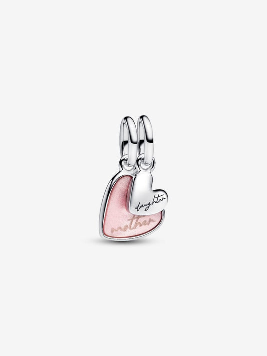 Charm Colgante Divisible Madre e Hija