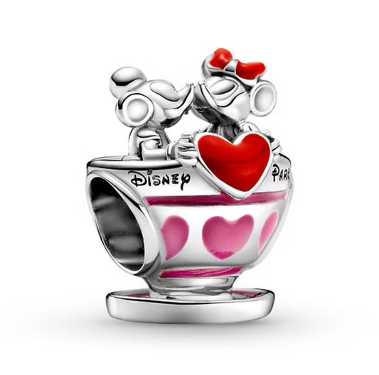Charm Mickey y Minnie Taza