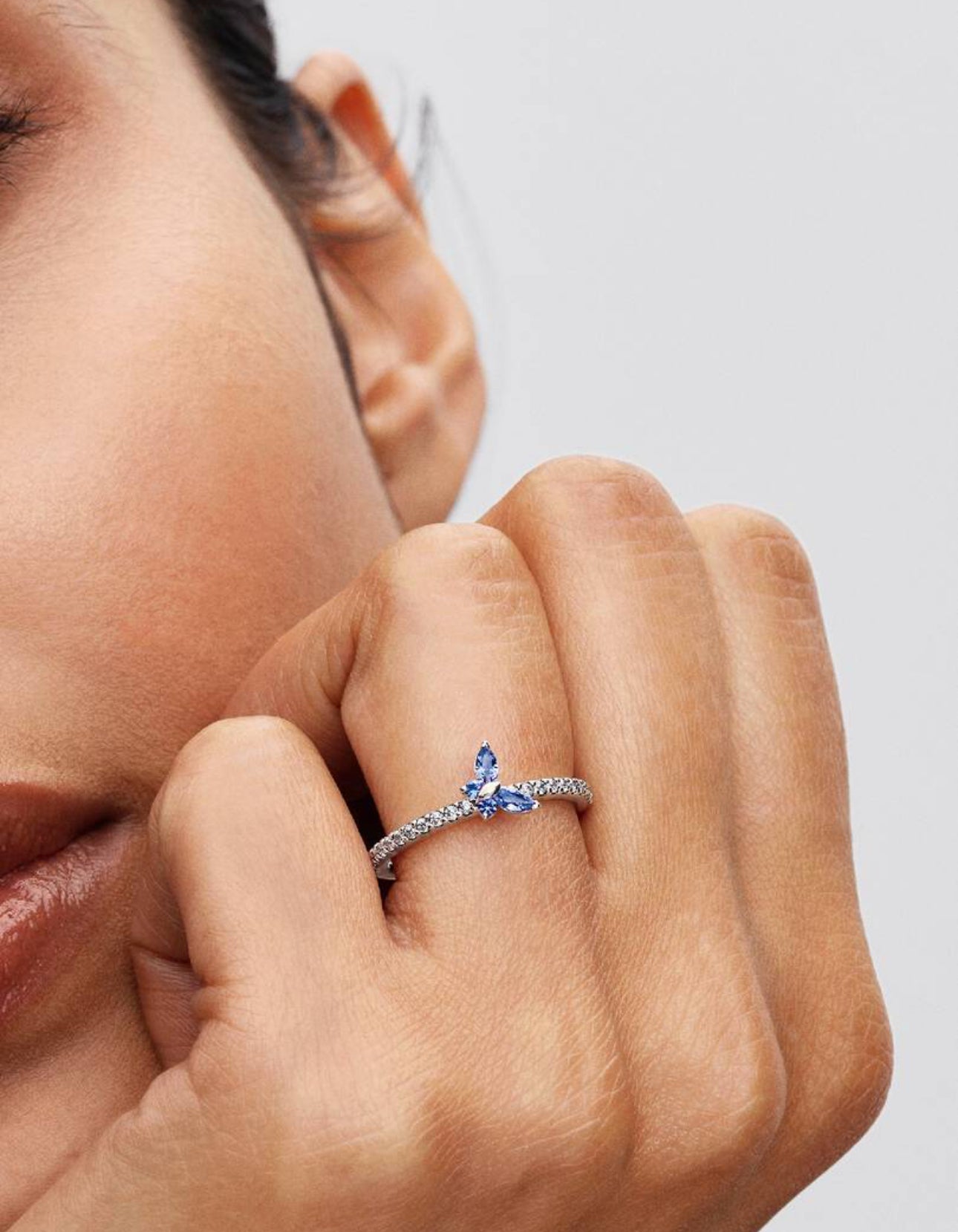 Anillo Mariposa Azul