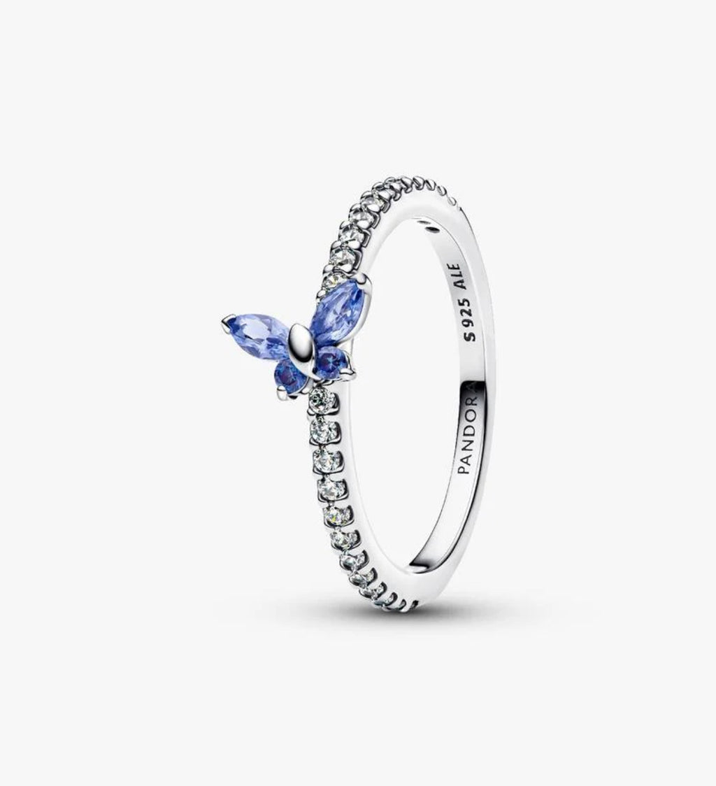 Anillo Mariposa Azul