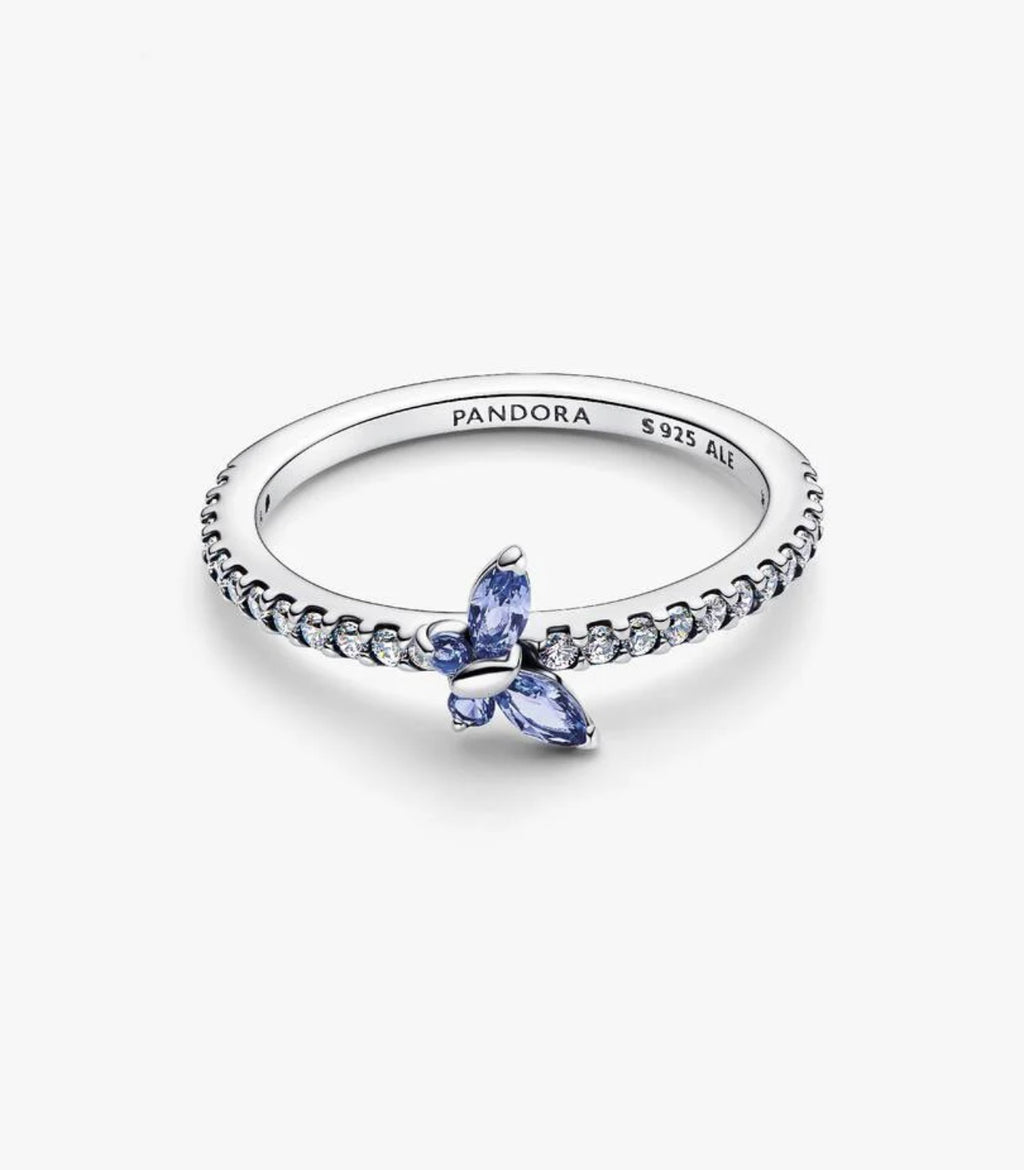 Anillo Mariposa Azul