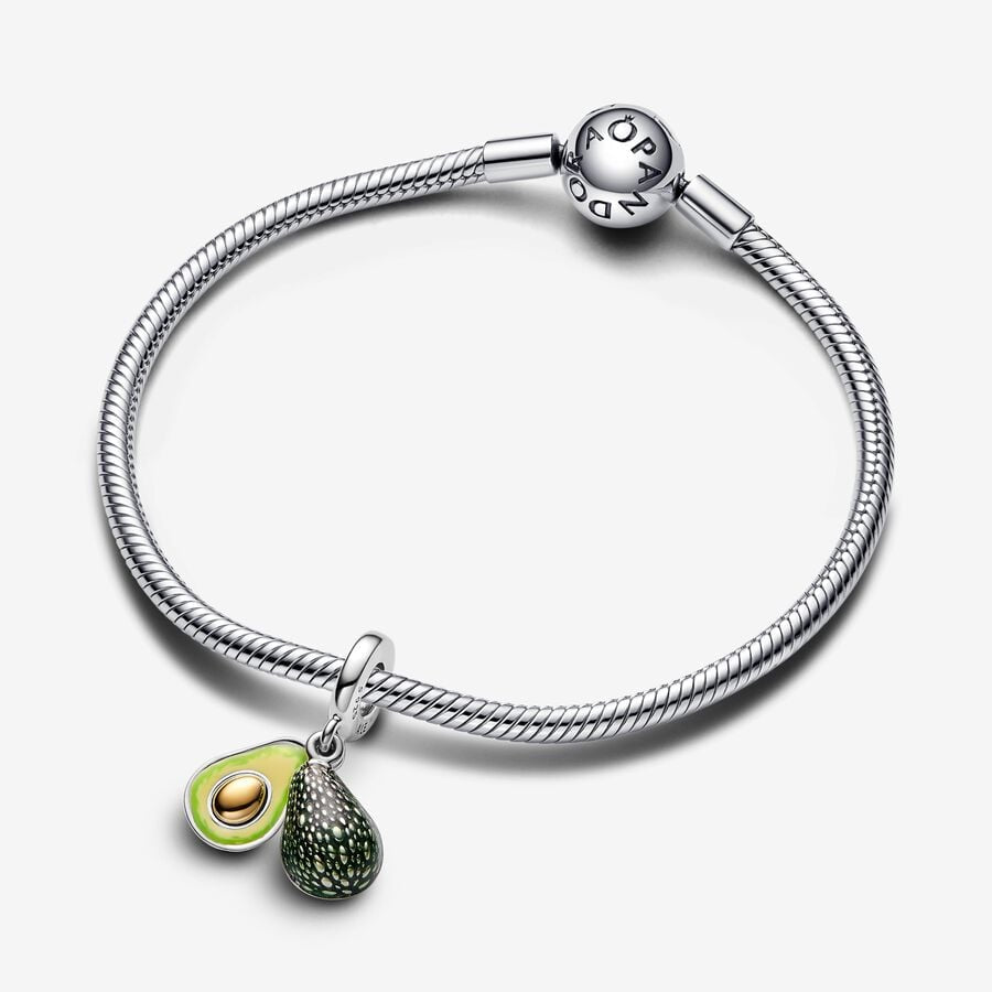 Charm Colgante Doble Aguacate