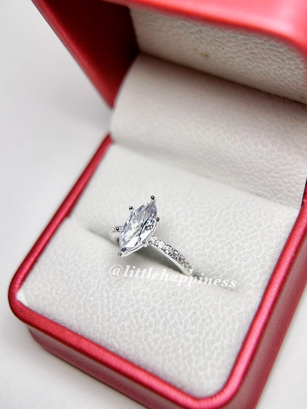 Anillo Compromiso Corte Marquesa