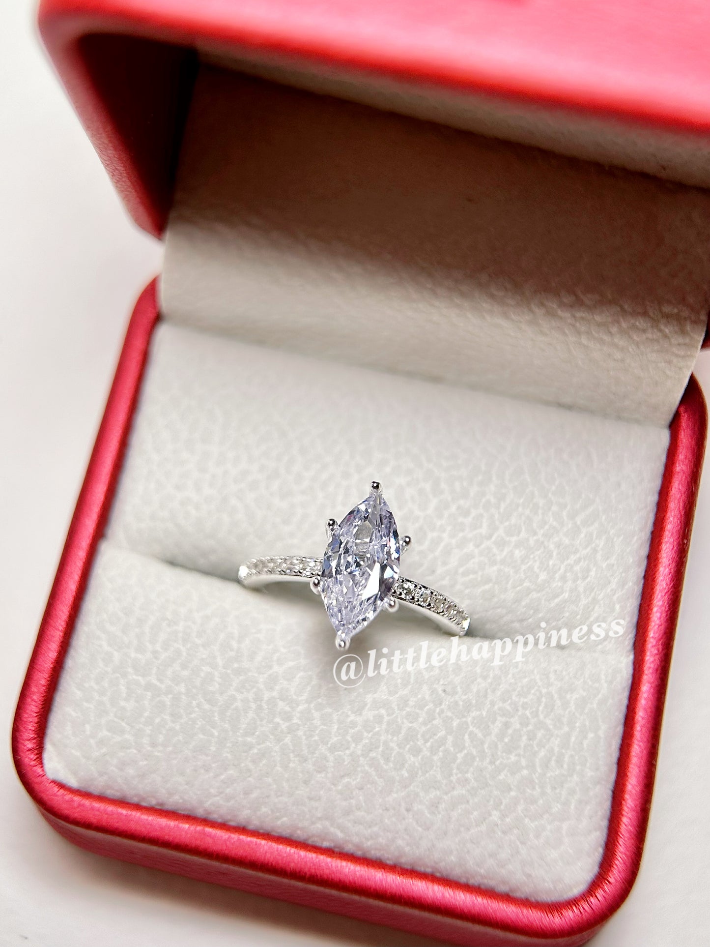 Anillo Compromiso Corte Marquesa