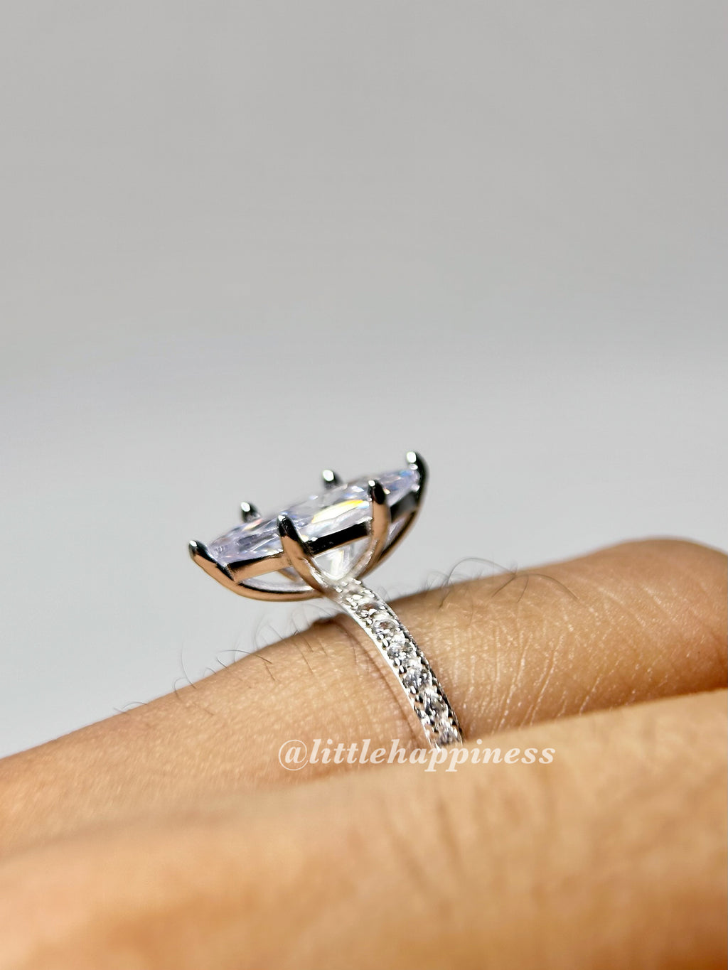 Anillo Compromiso Corte Marquesa