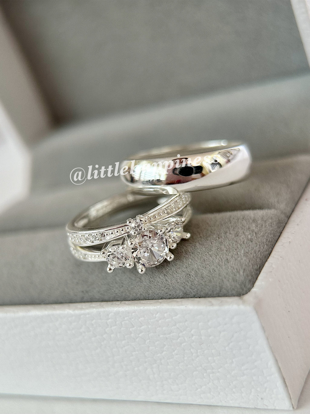 Anillos Trío de Boda