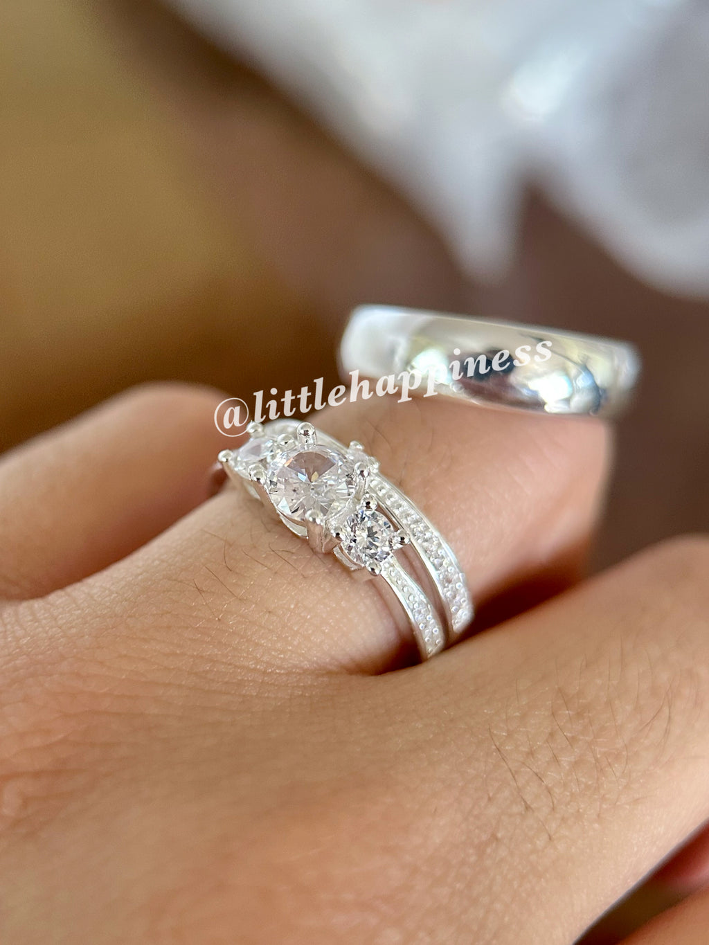 Anillos Trío de Boda