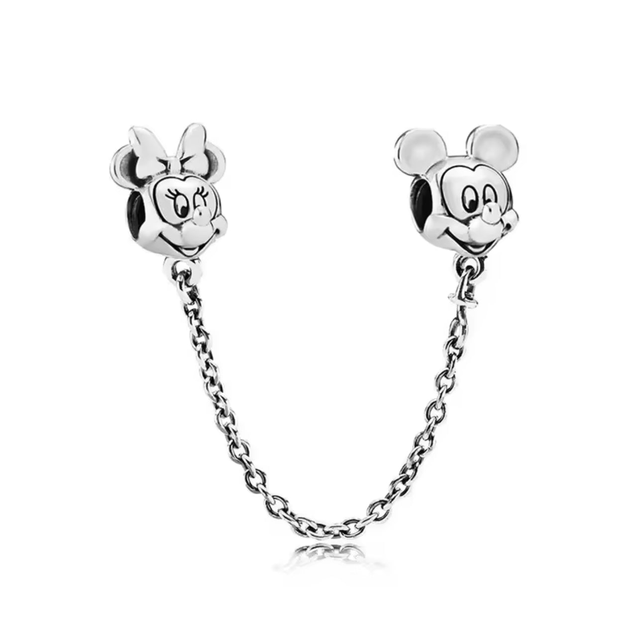 Cadena De Seguridad Mickey & Minnie