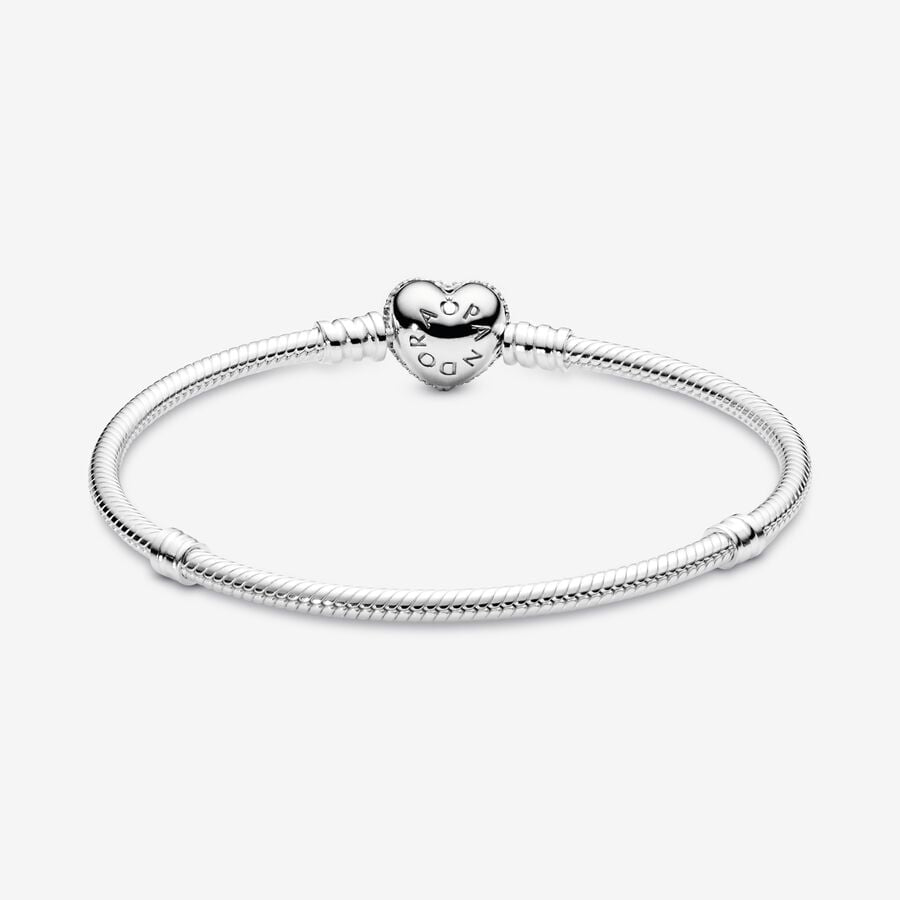 Pulsera Moments con Cierre Corazón Pavé