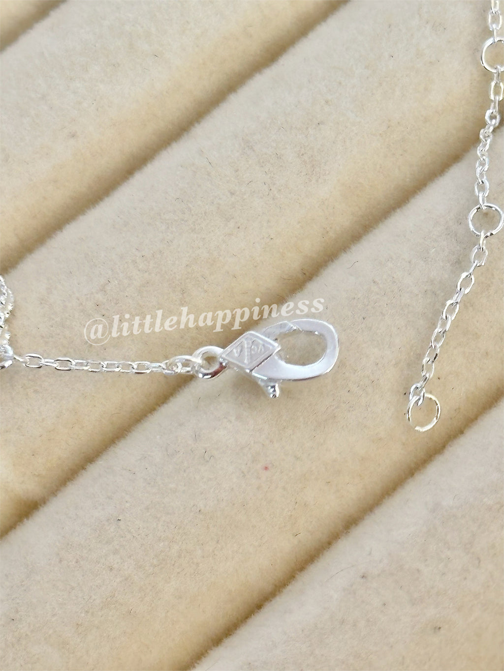 Pulsera Mini Tréboles Blancos