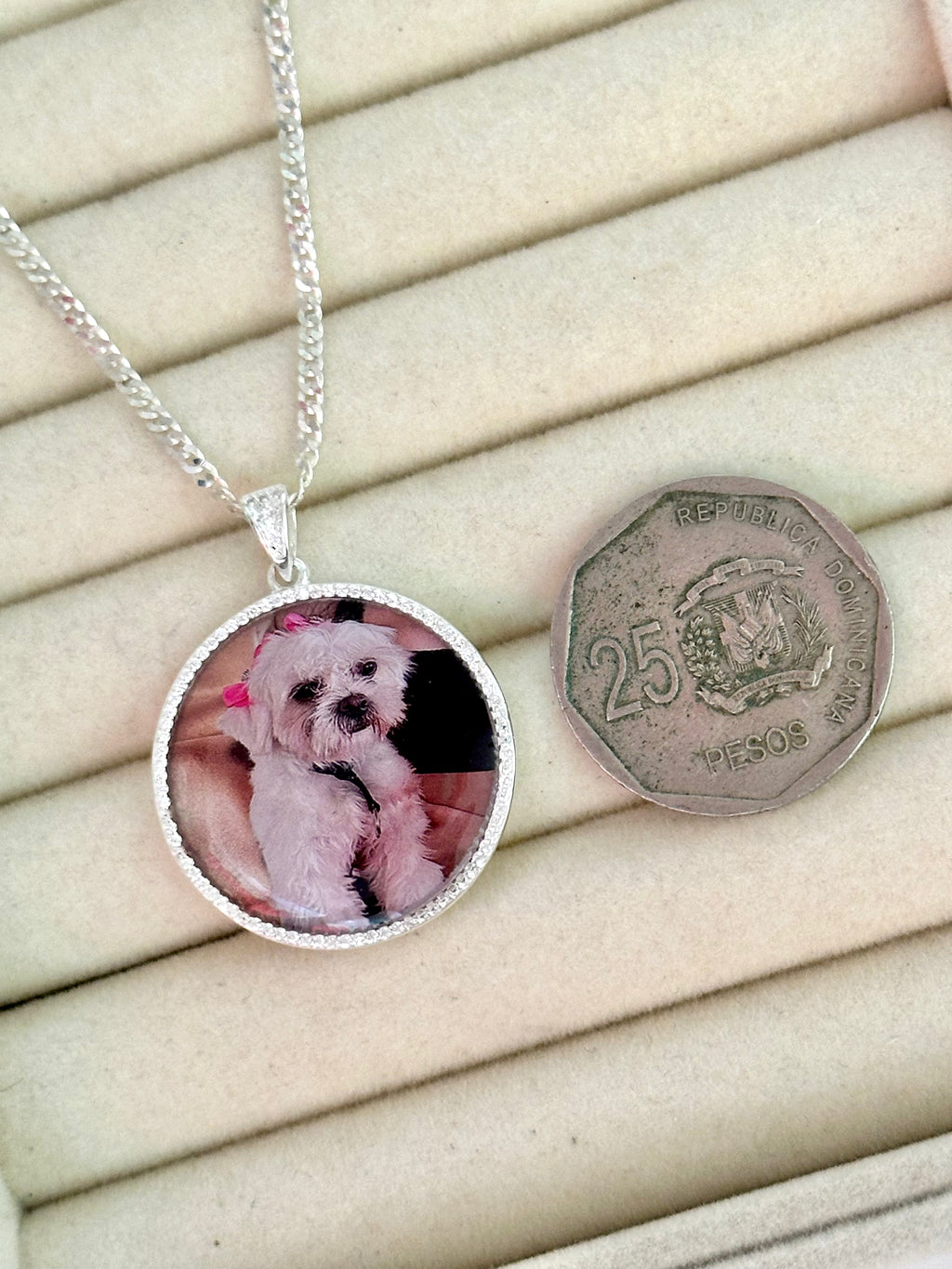 Cadena + Medalla Personalizada Grande