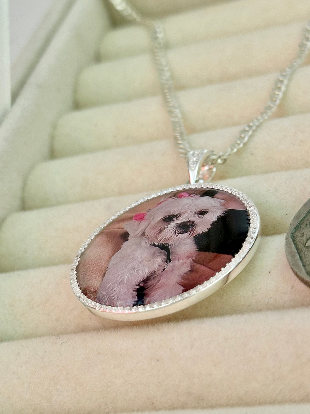 Cadena + Medalla Personalizada Grande