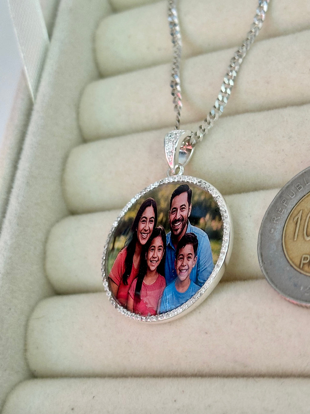 Cadena + Medalla Personalizada Mediana