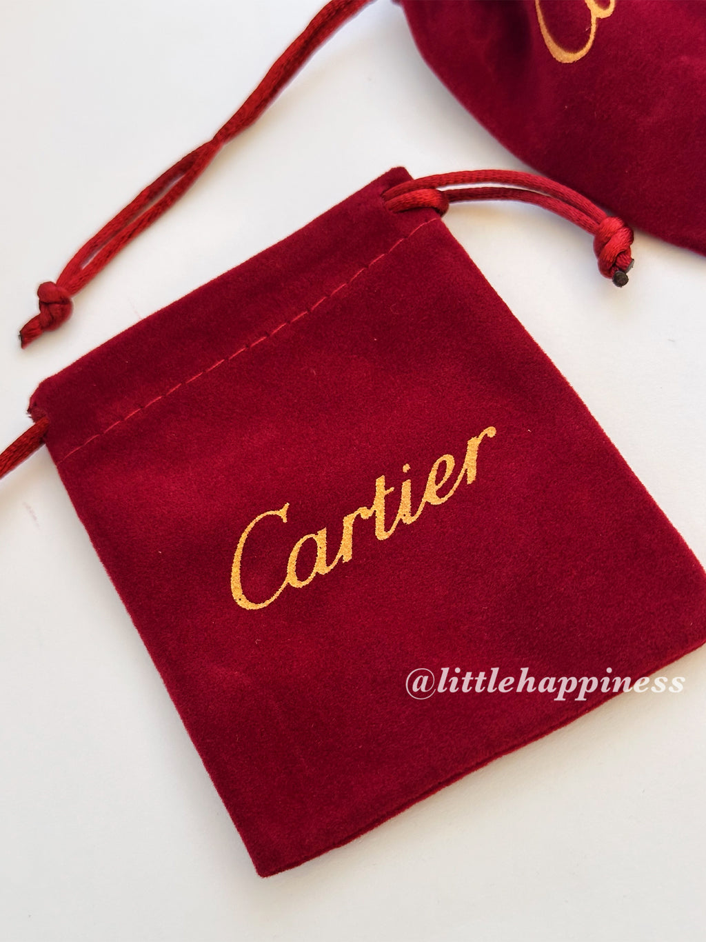 Bolsita Terciopelo Cartier