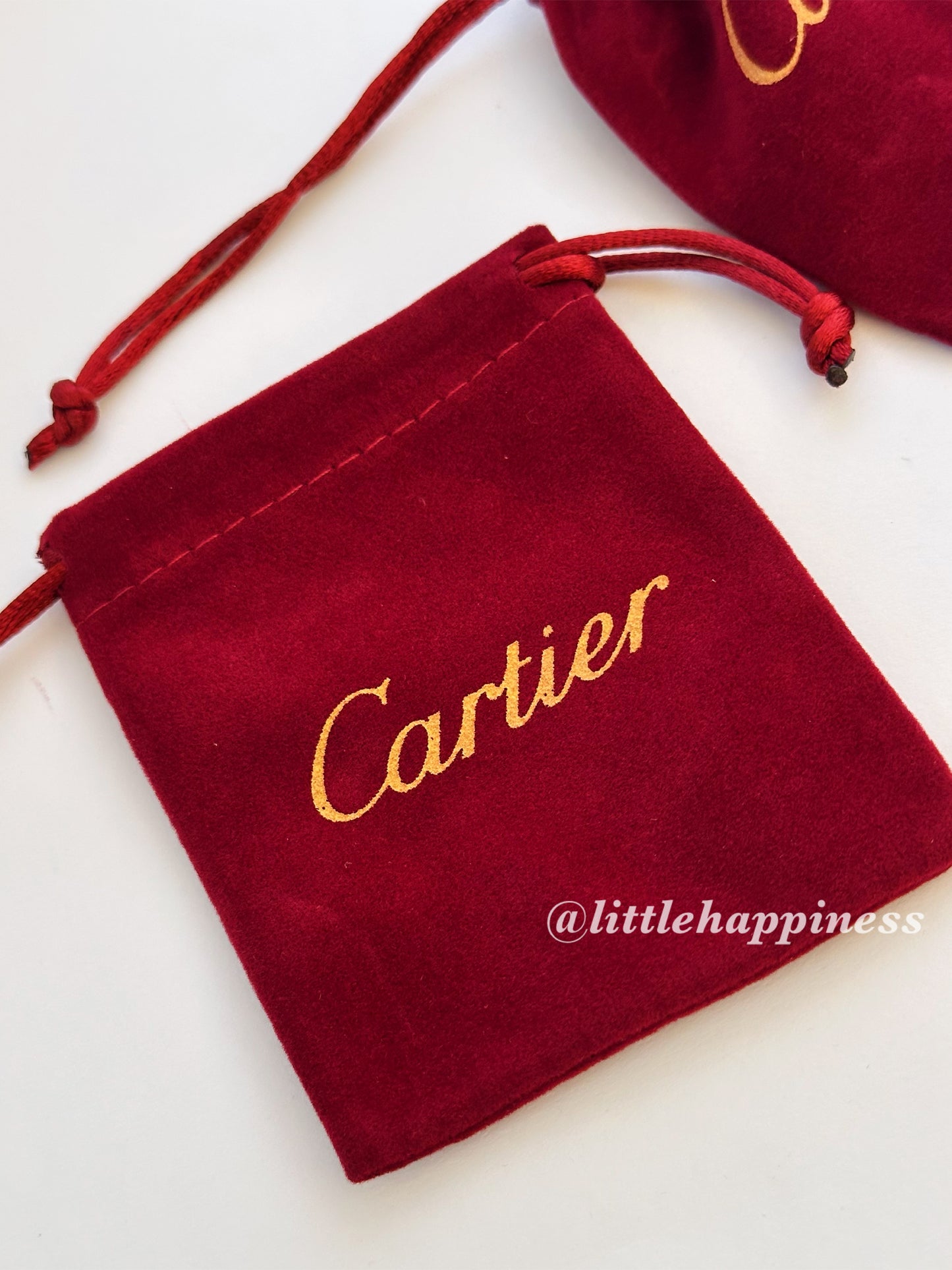 Bolsita Terciopelo Cartier