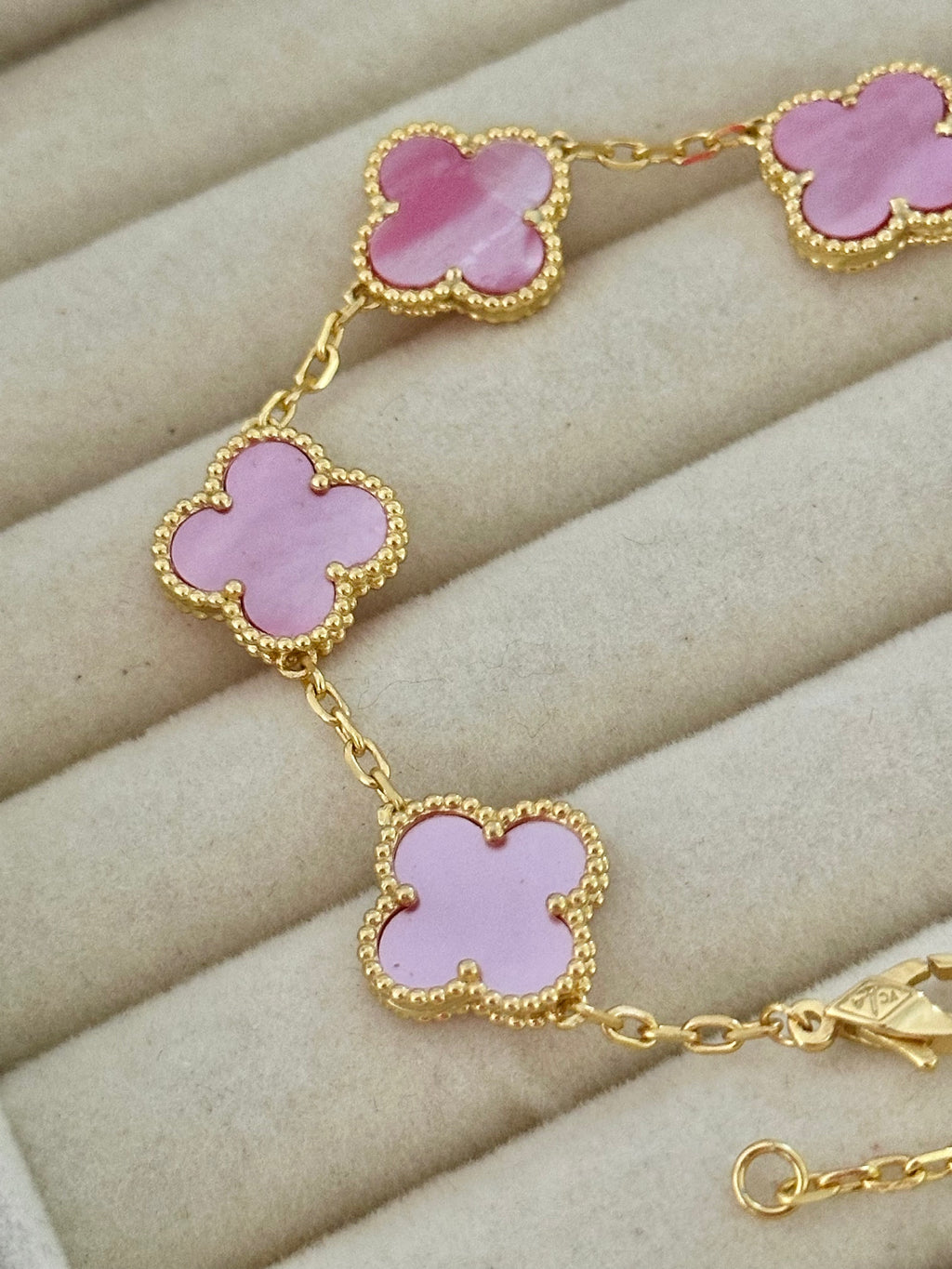 Pulsera Tréboles Rosa