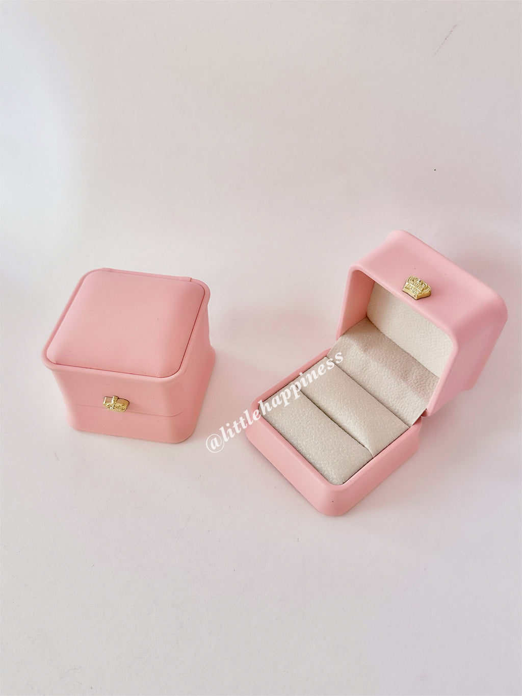 Caja Rosada para Anillo