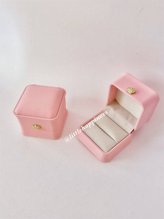 Caja Rosada para Anillo