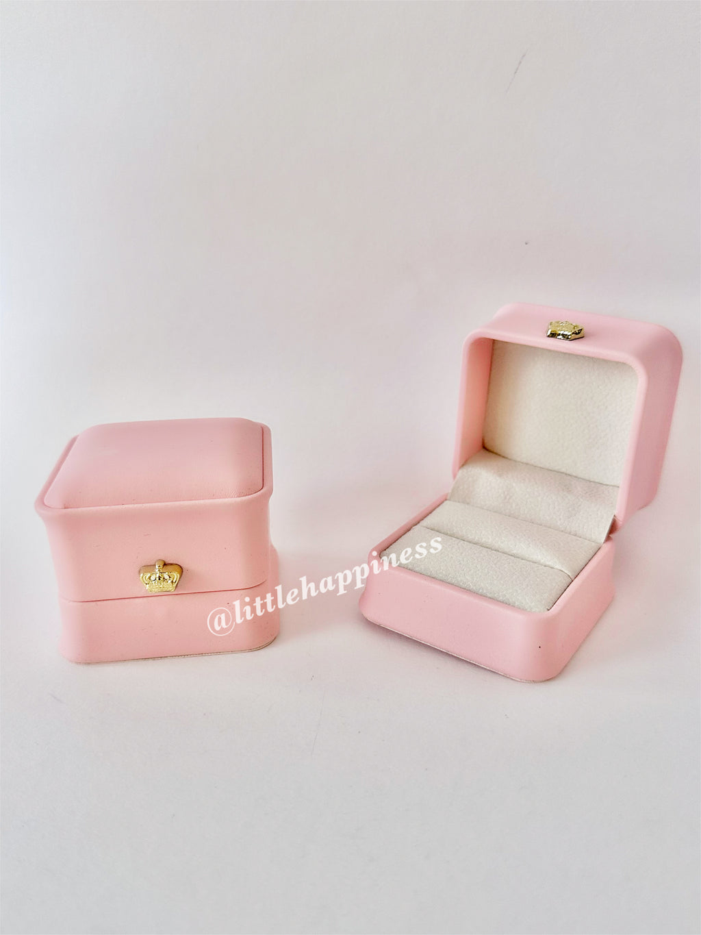 Caja Rosada para Anillo