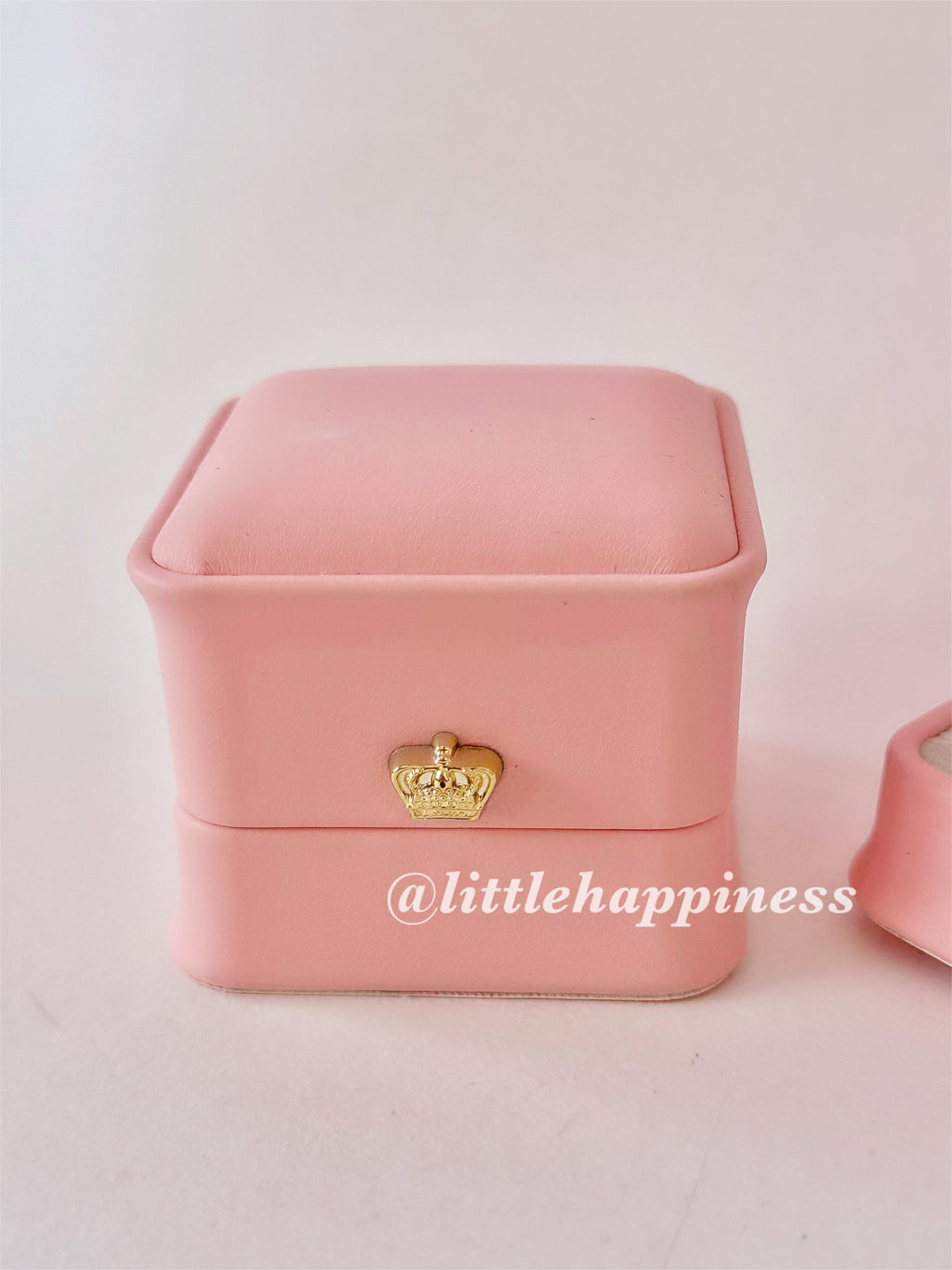 Caja Rosada para Anillo