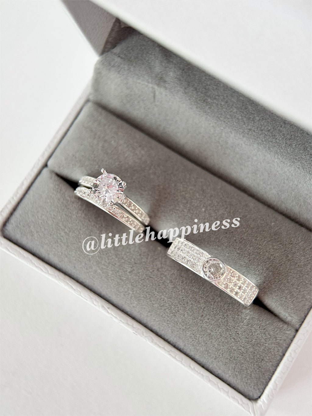 Anillos Trio de Boda