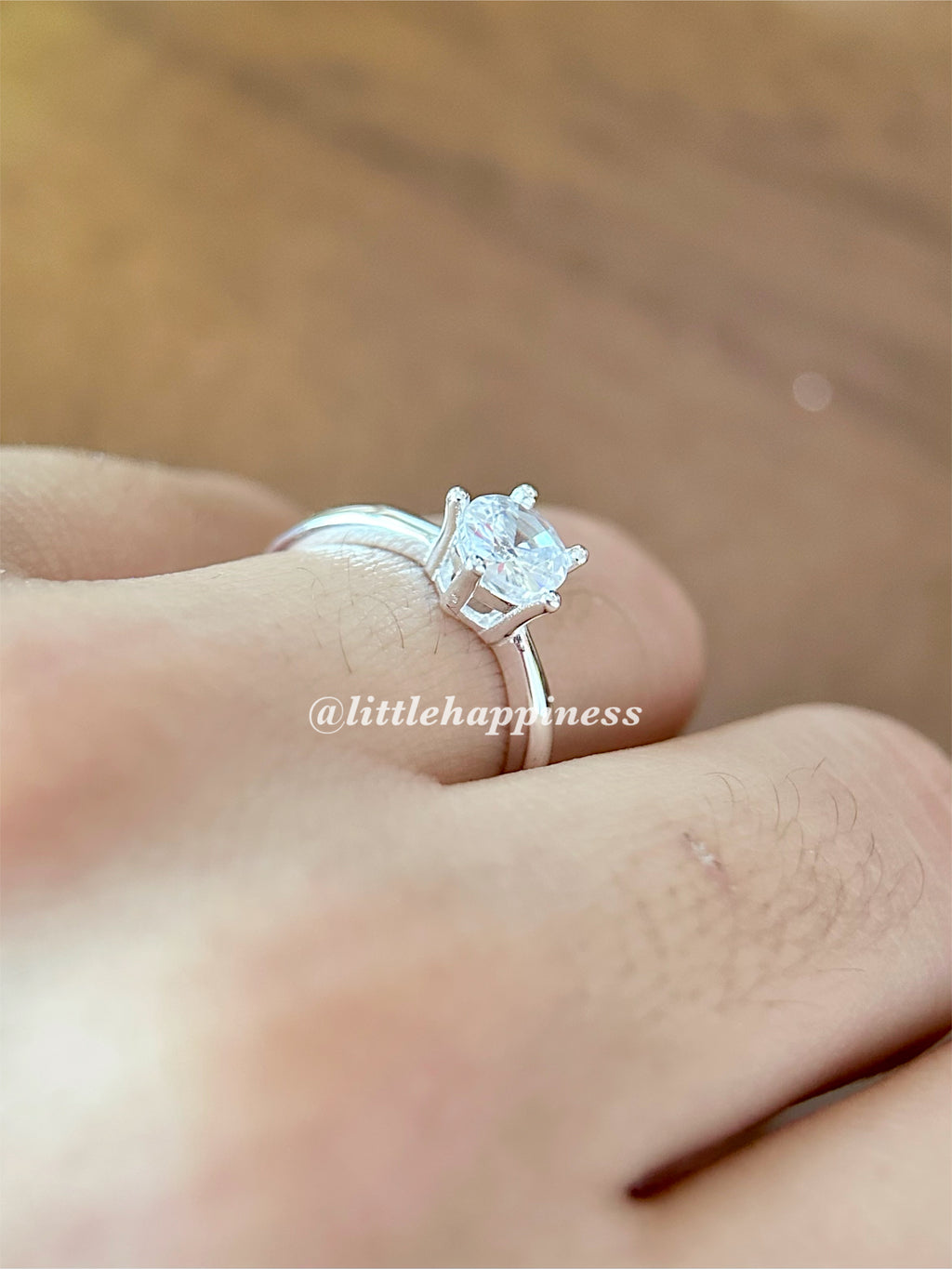 Anillo de Compromiso Sin Piedras