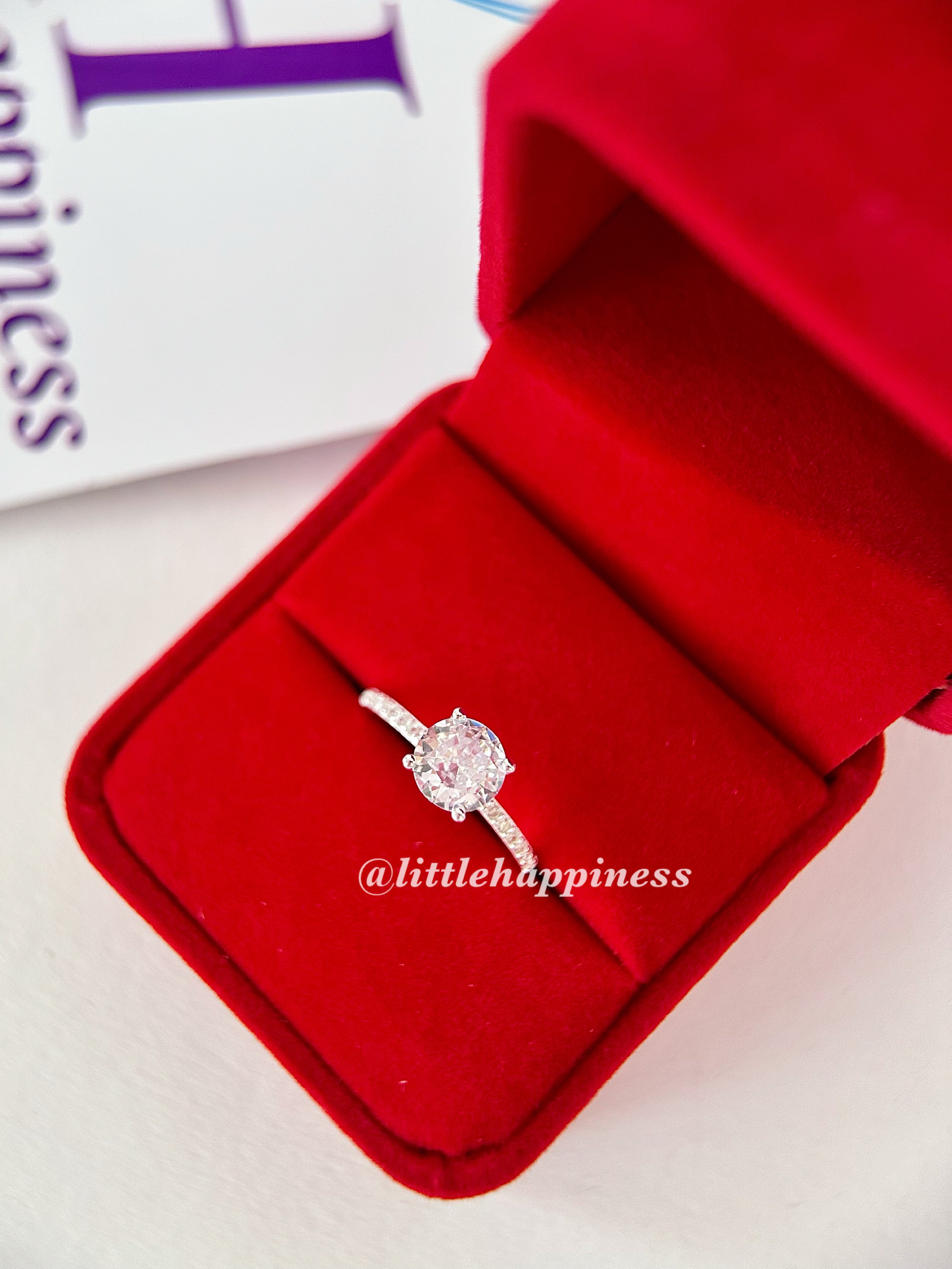 Anillo De Compromiso con piedras