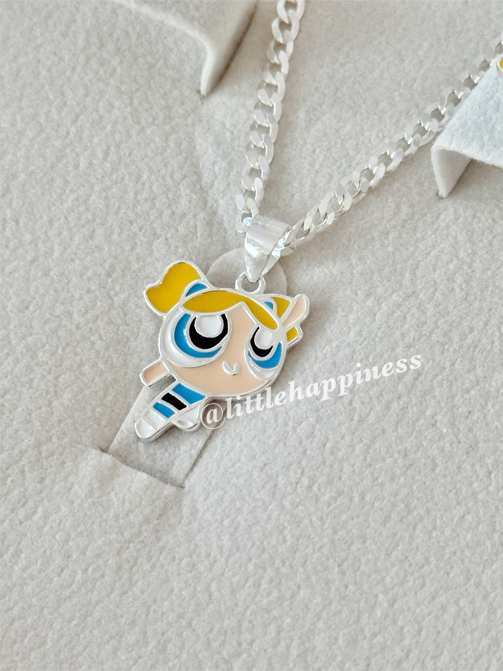 Conjunto Collar y aretes Burbuja, chicas superpoderosas