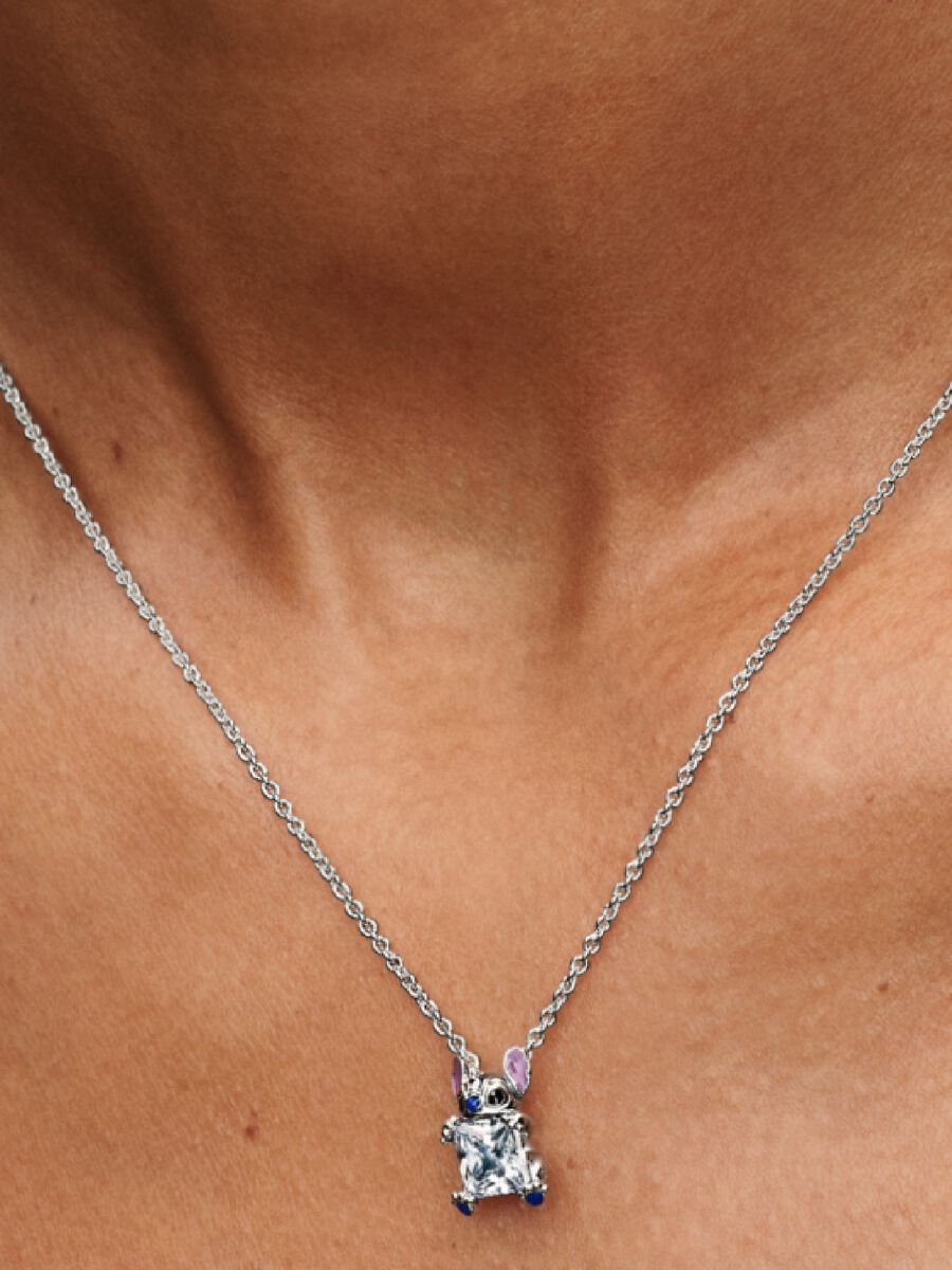 Conjunto Collar y Aretes Stitch