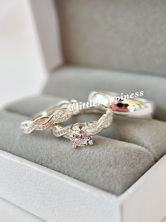 Anillos Trío de Boda
