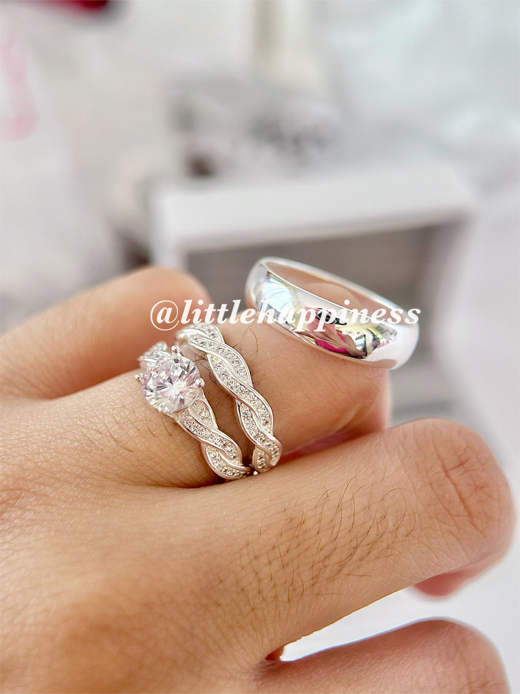 Anillos Trío de Boda